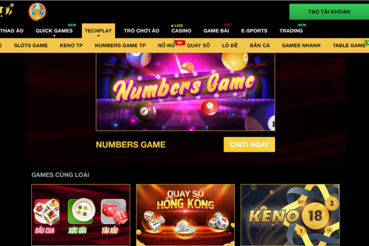 Review Numbers game TP – Chơi nhanh thắng lớn với 11bet